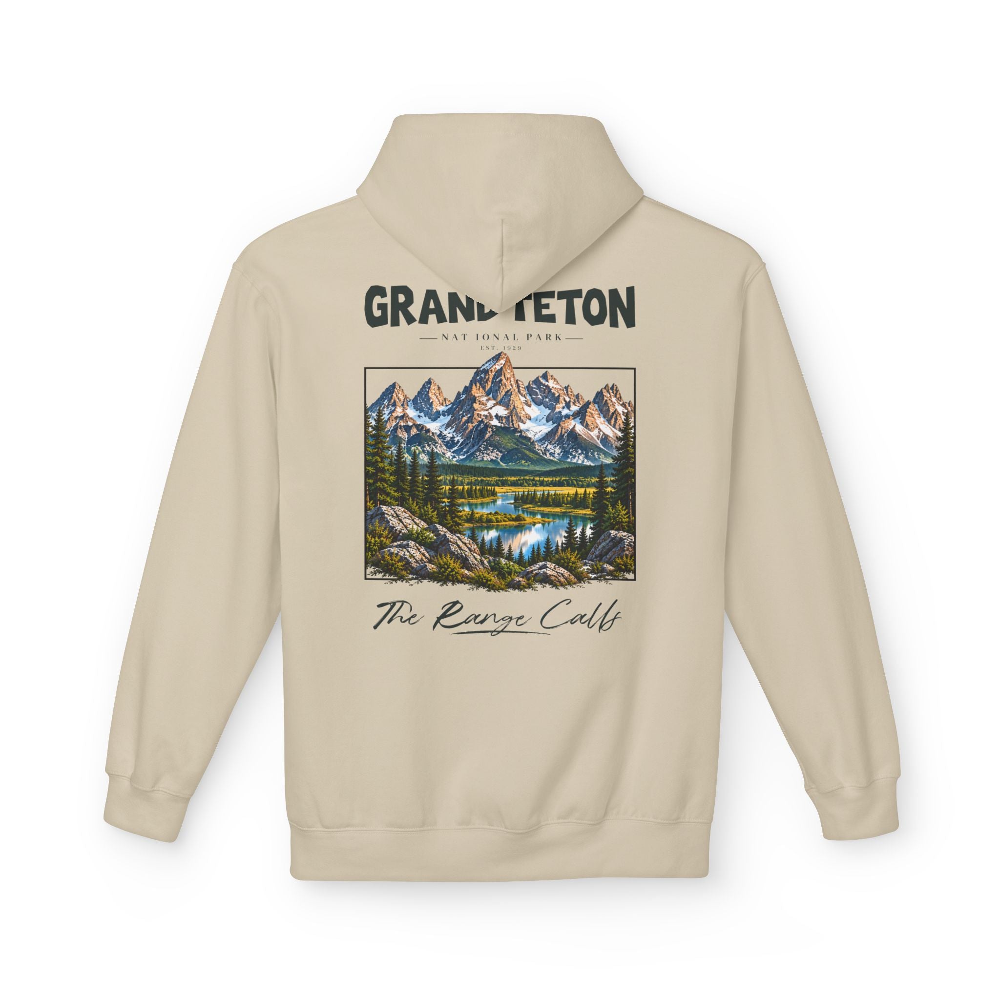 Grand Teton National Park Teton Peaks Graphic hoodie