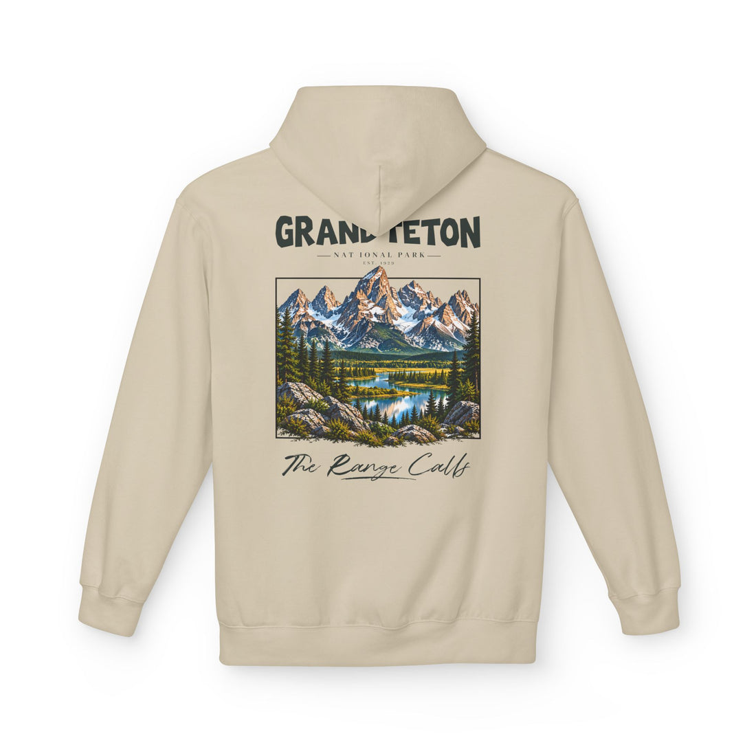Grand Teton National Park Teton Peaks Graphic hoodie