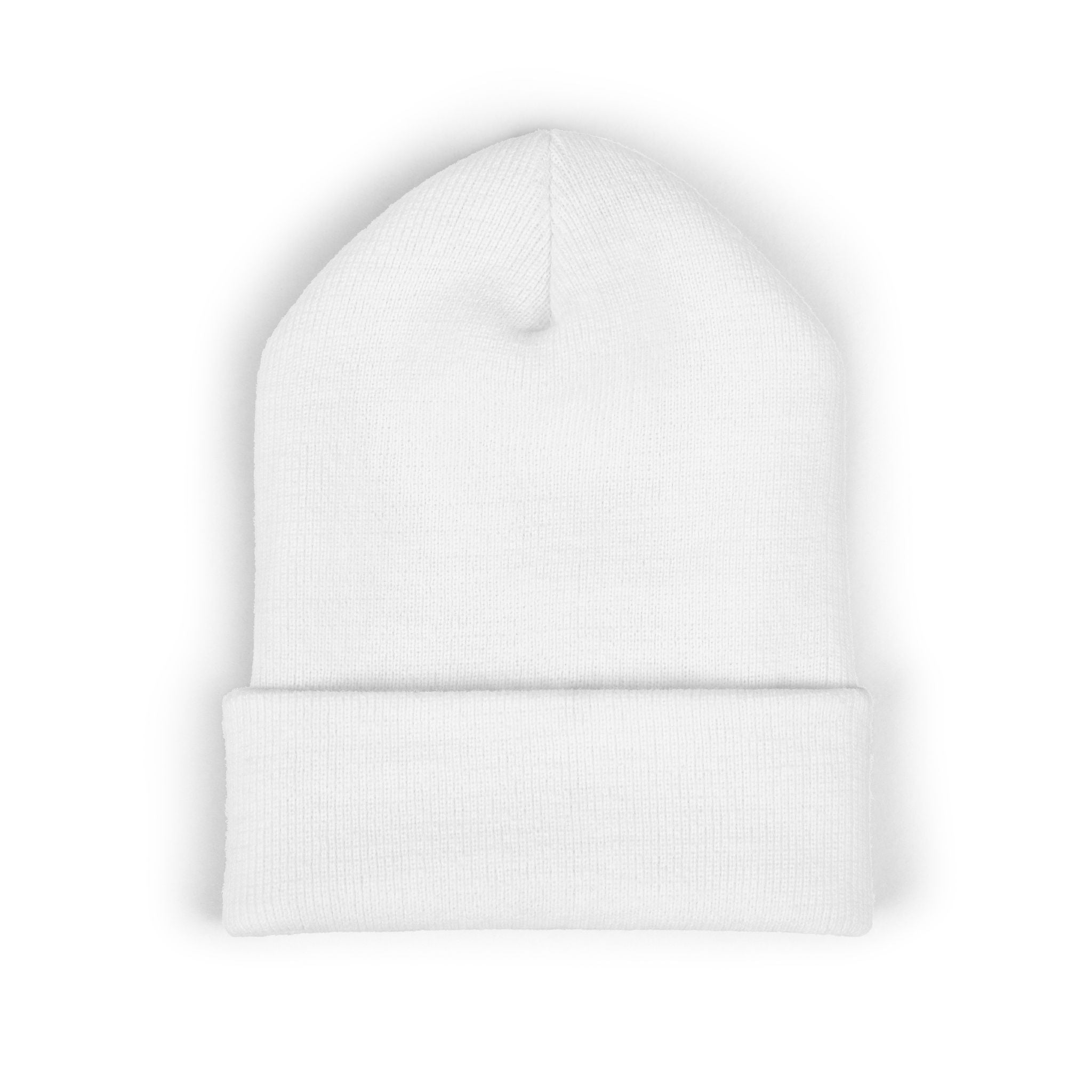Zion Vintage Floral Badge embroidered beanie | Cuffed Beanie