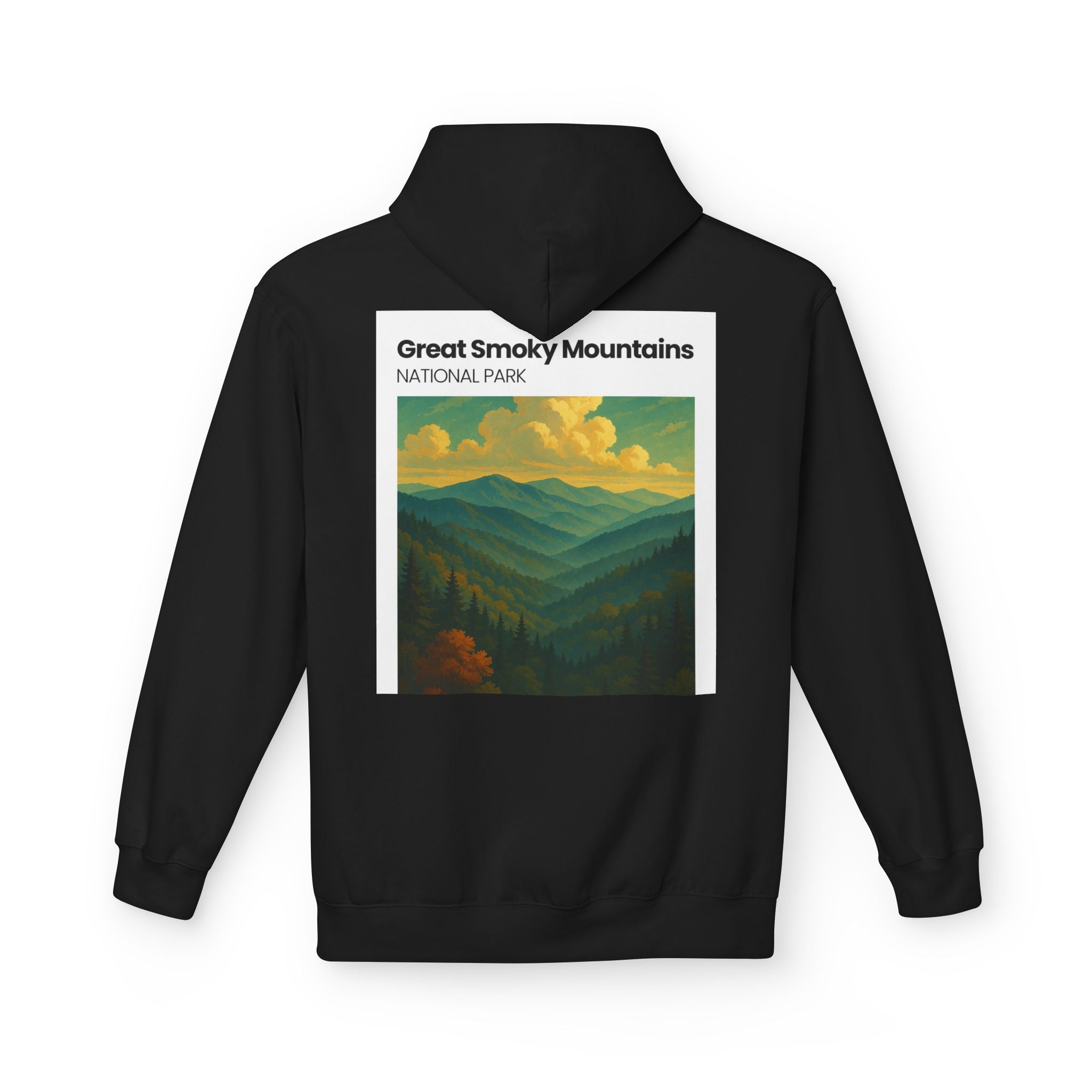 Great Smoky Mountains landscape hoodie | National Park pullover