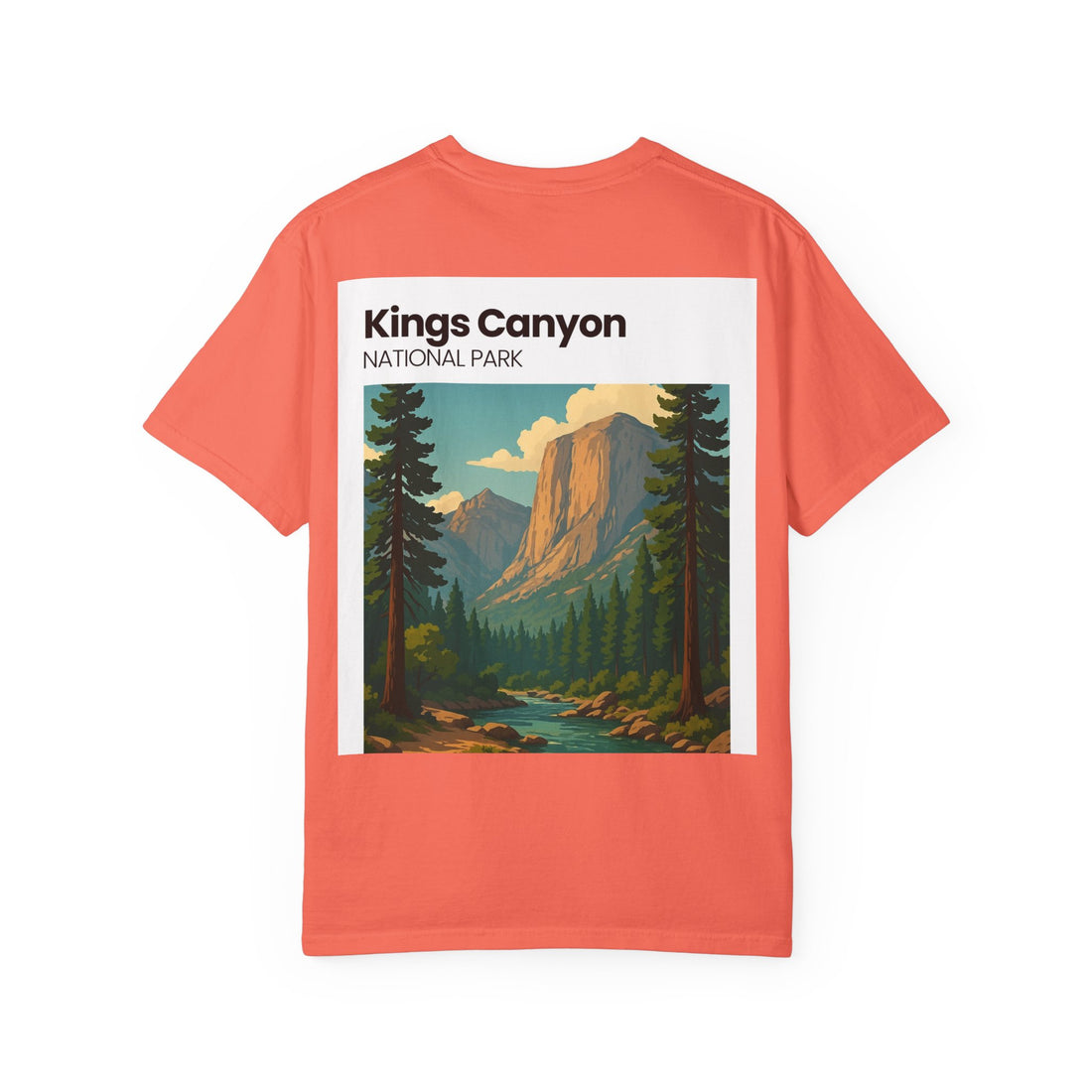 Kings Canyon National Park landscape T-Shirt | vintage park poster tee