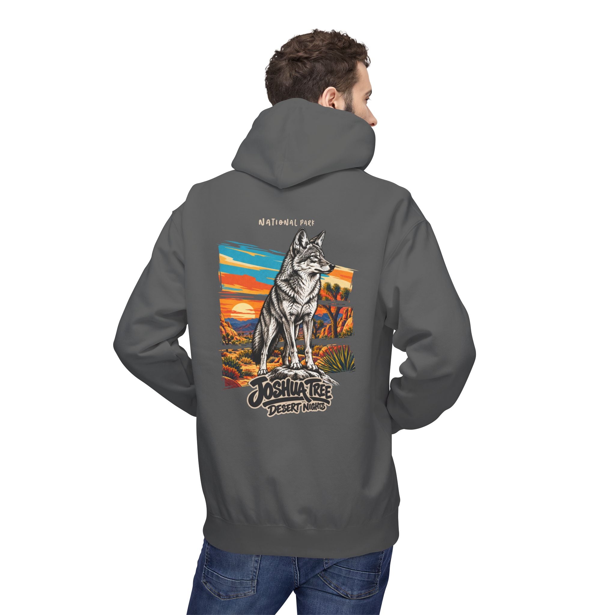 Joshua Tree National Park – Coyote Graphic Hoodie