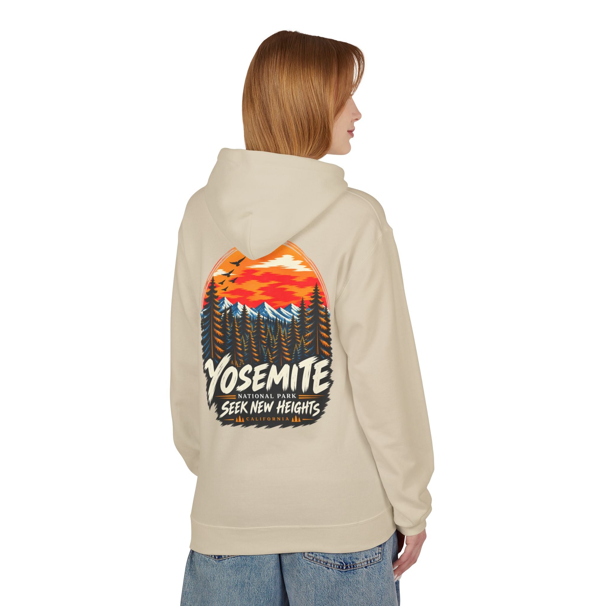 Yosemite National Park Pine Forest – Seek New Heights Hoodie