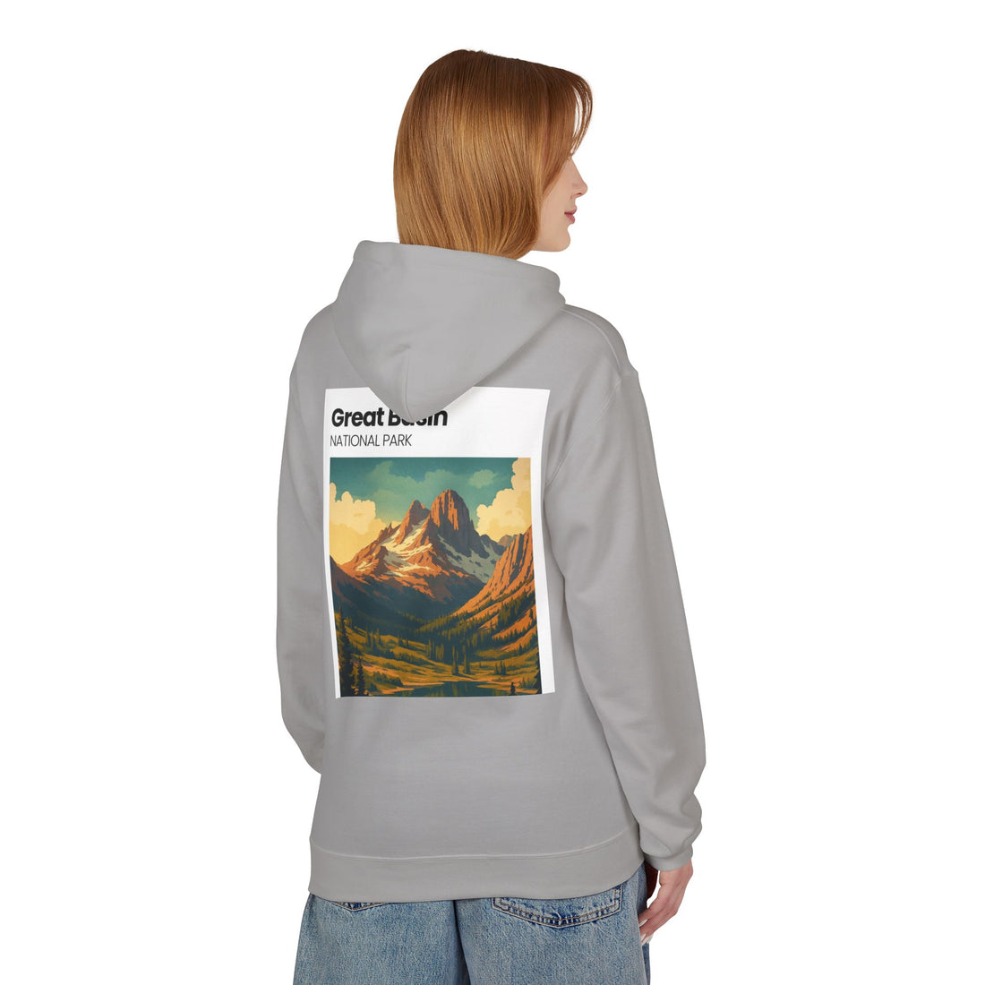Great Basin National Park Hoodie | Vintage Landscape Pullover