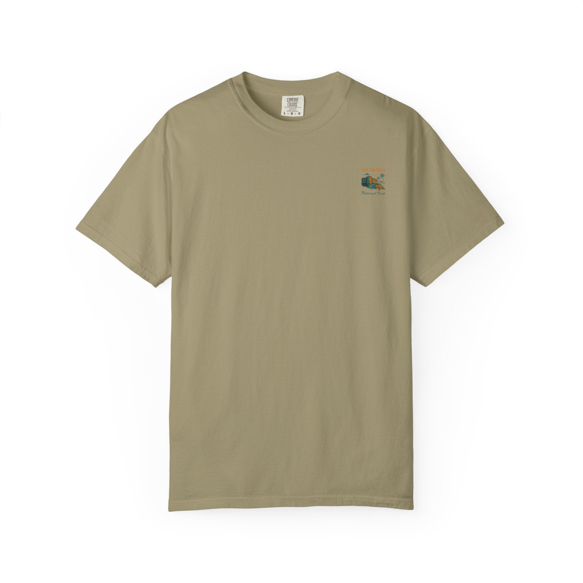 Dry Tortugas National Park Poster T-shirt | Vintage Fort Illustration
