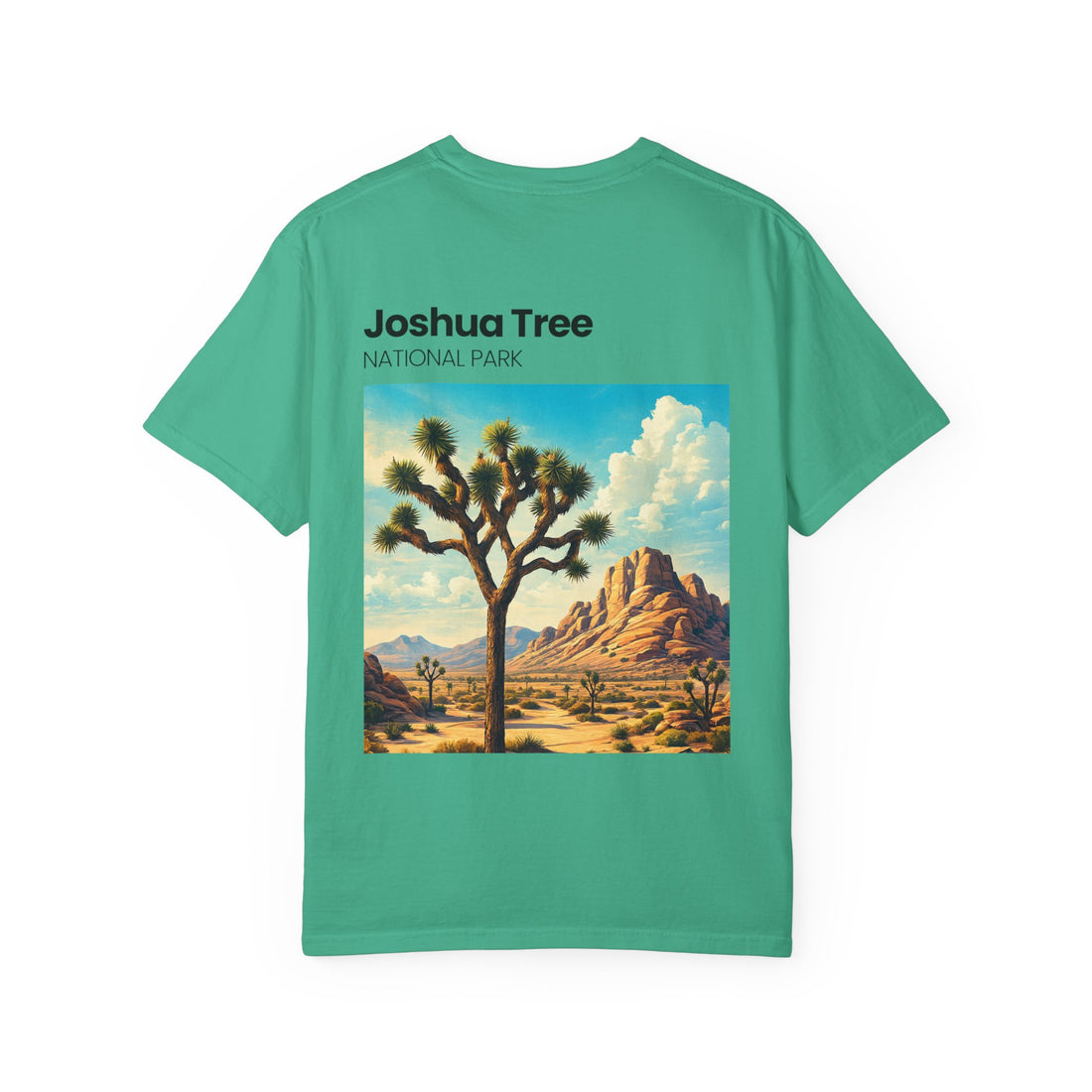 Joshua Tree National Park Vintage Landscape T-Shirt | Desert Scene Tee