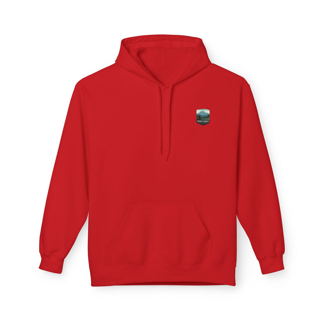 Mount Rainier National Park Hoodie | Vintage Landscape Mountain Design