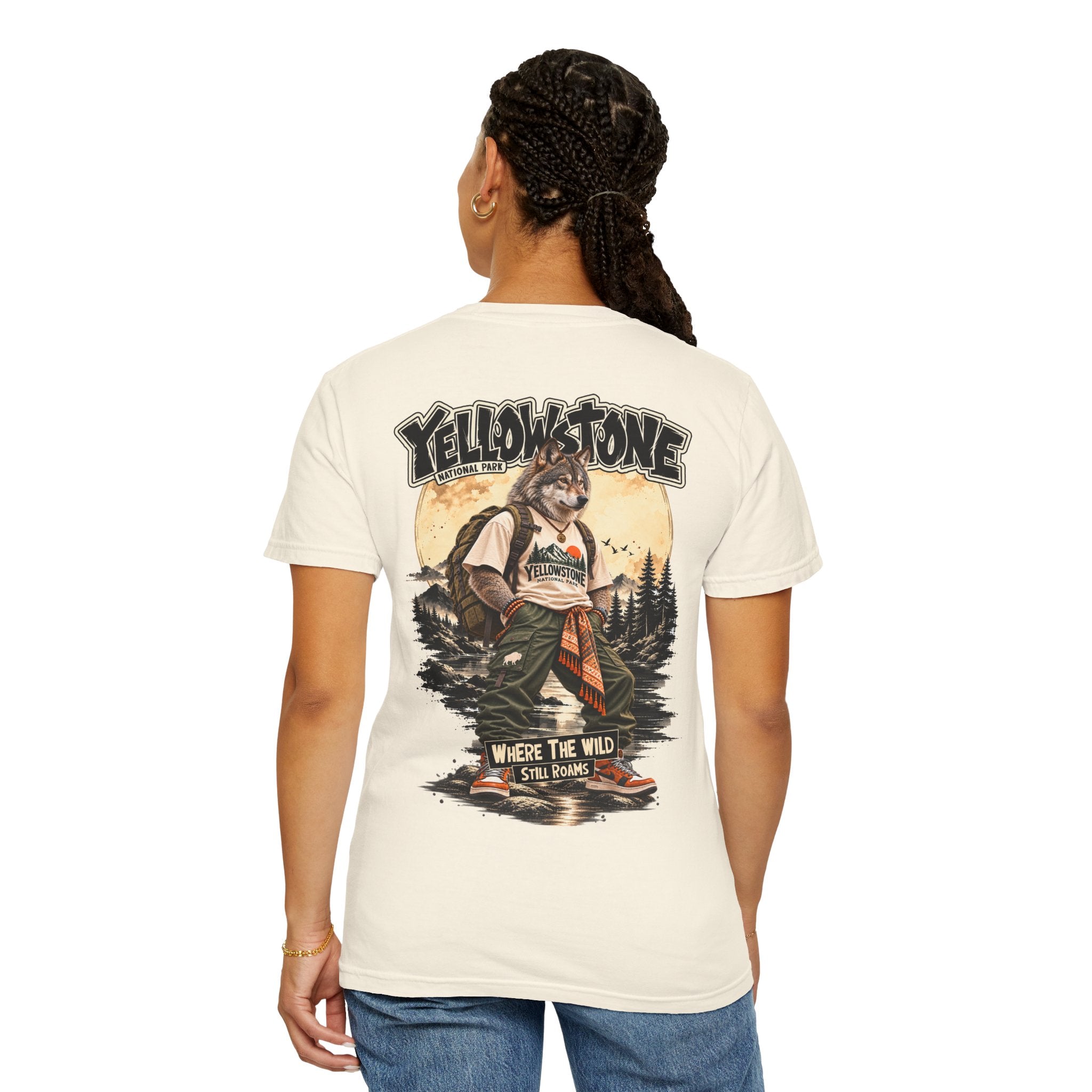 Yellowstone Wolf – Where the Wild Still Roams T-Shirt
