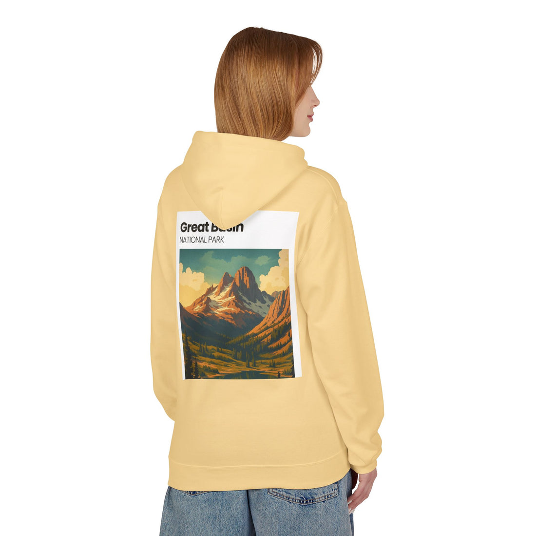 Great Basin National Park Hoodie | Vintage Landscape Pullover