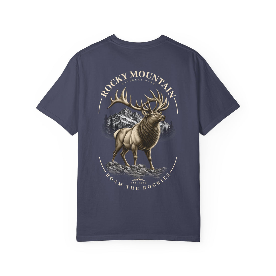 Rocky Mountain National Park Elk Graphic T-Shirt