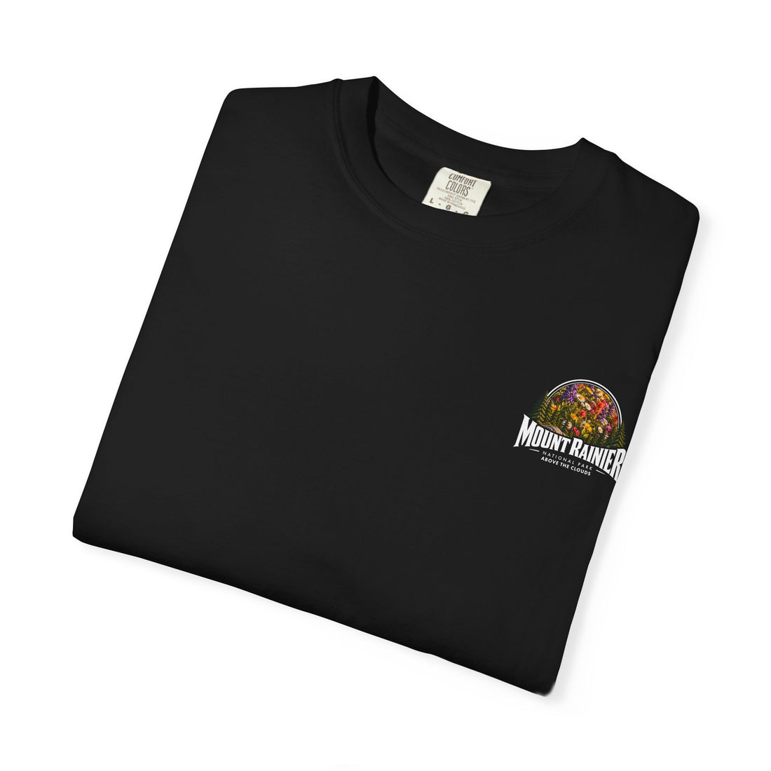 Mount Rainier National Park – Wildflower Meadow Graphic T-Shirt