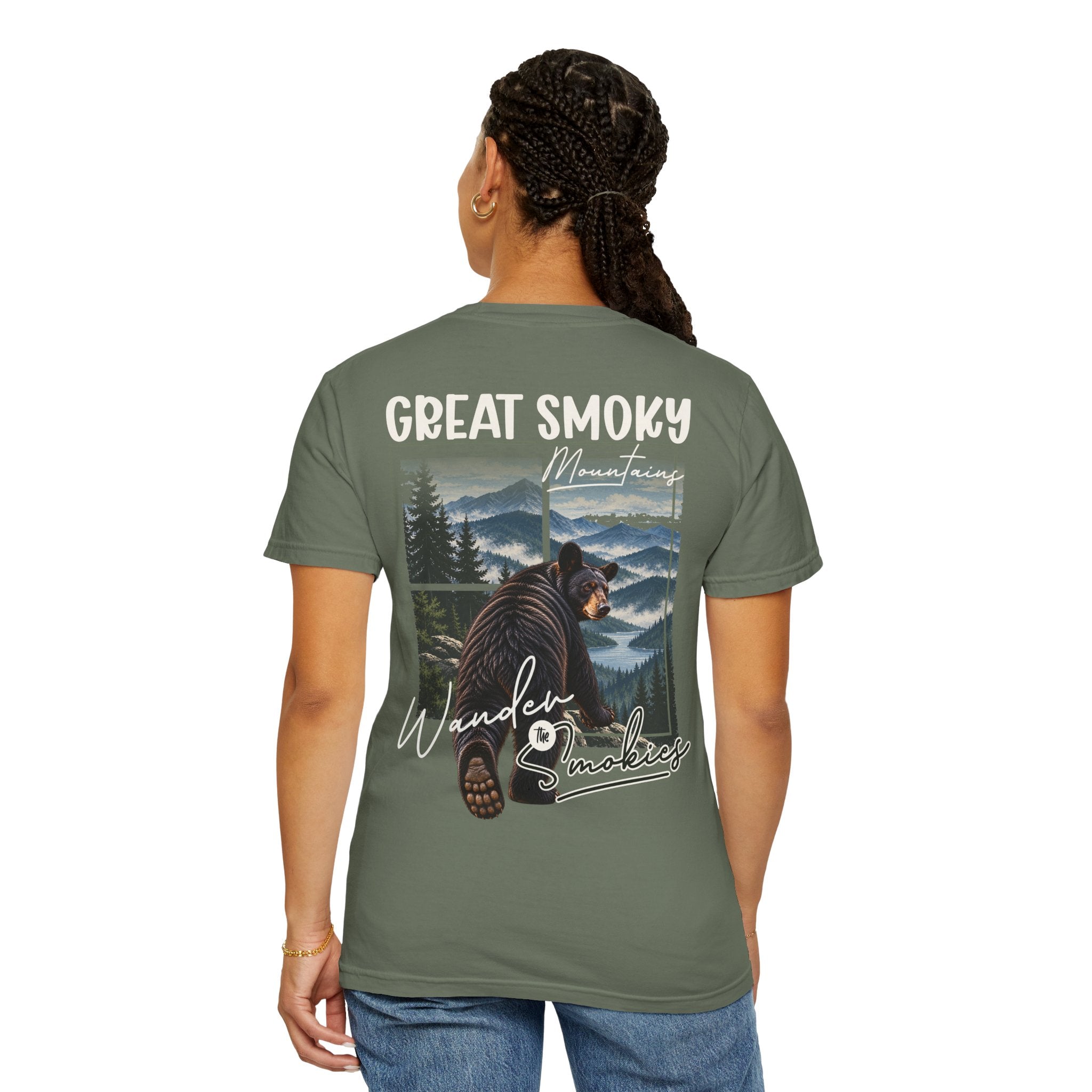 Great Smoky Mountains Black Bear Graphic T-Shirt