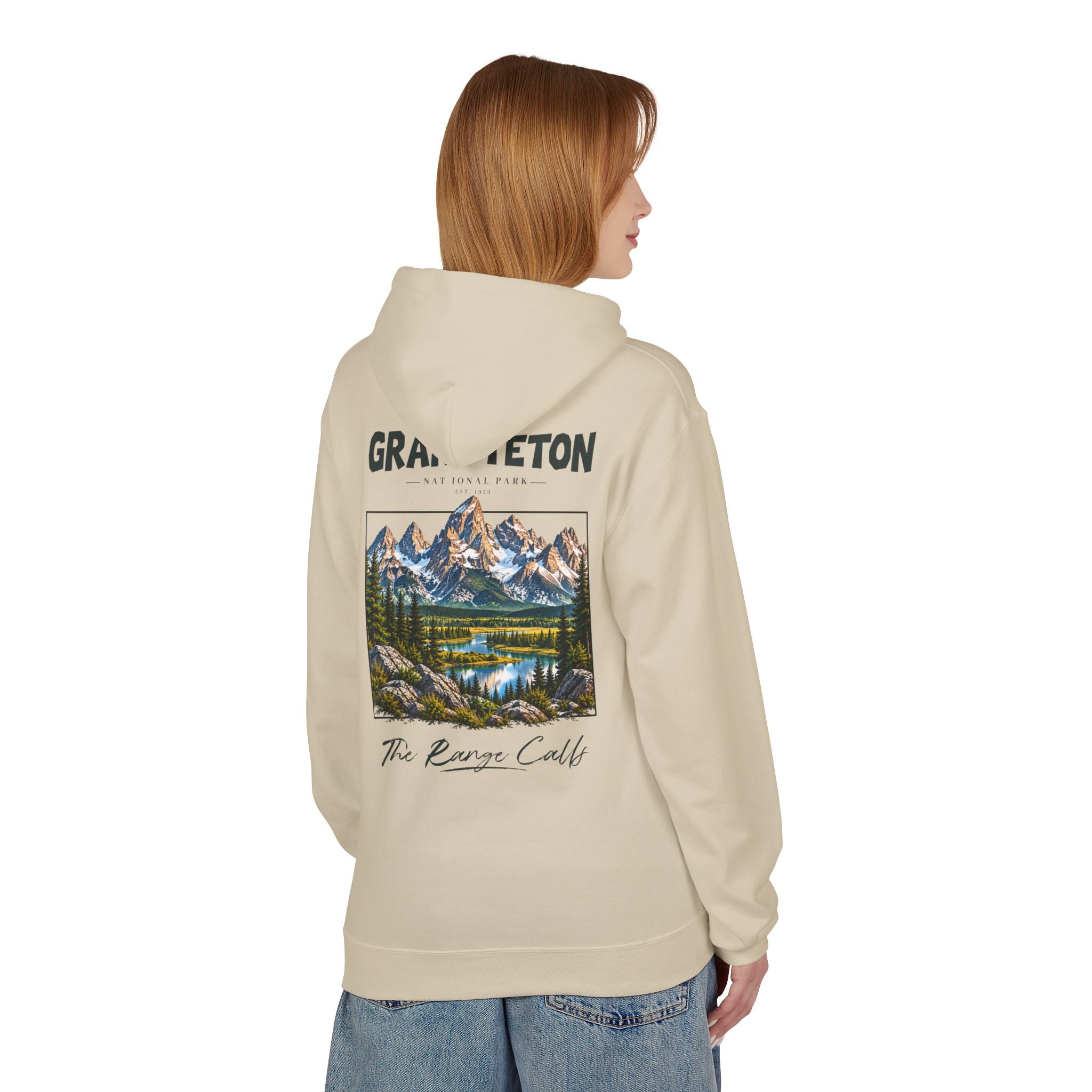 Grand Teton National Park Teton Peaks Graphic hoodie
