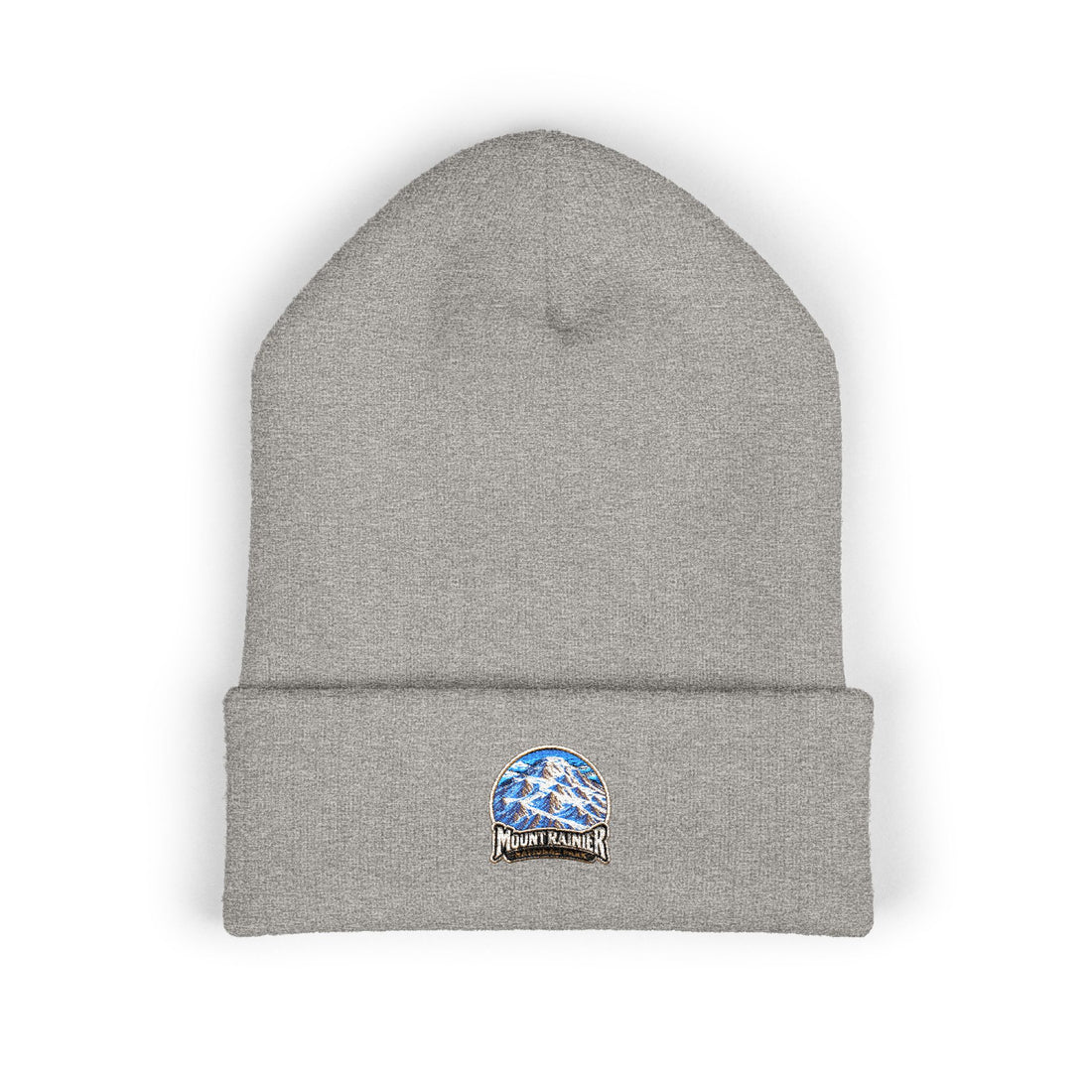 Mount Rainier National Park – Rainier Peak Round Patch Beanie