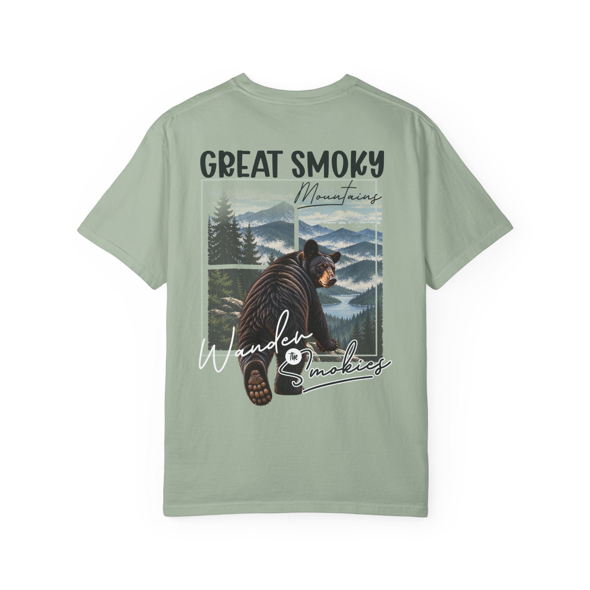 Great Smoky Mountains Black Bear Graphic T-Shirt