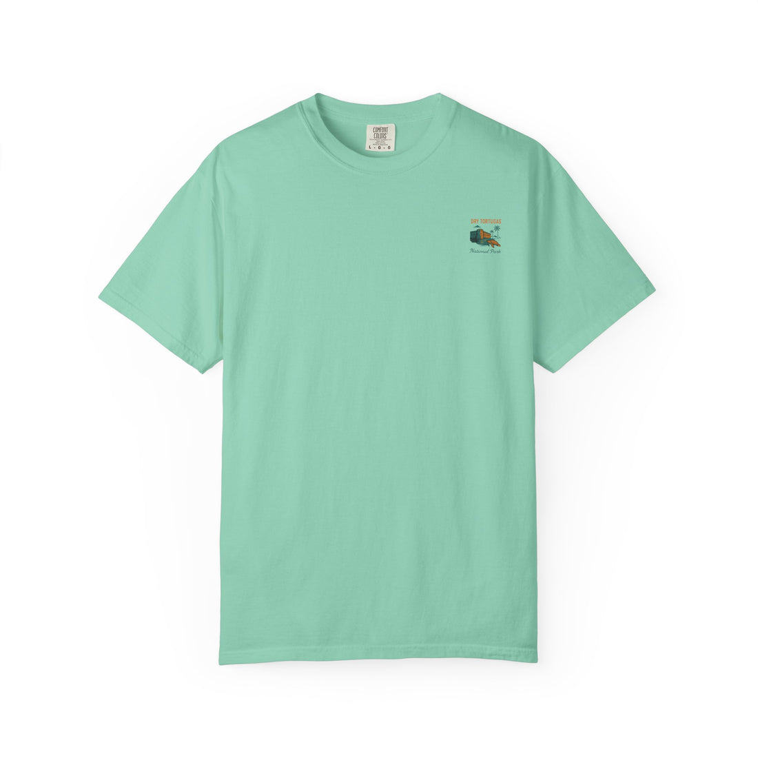 Dry Tortugas National Park Poster T-shirt | Vintage Fort Illustration