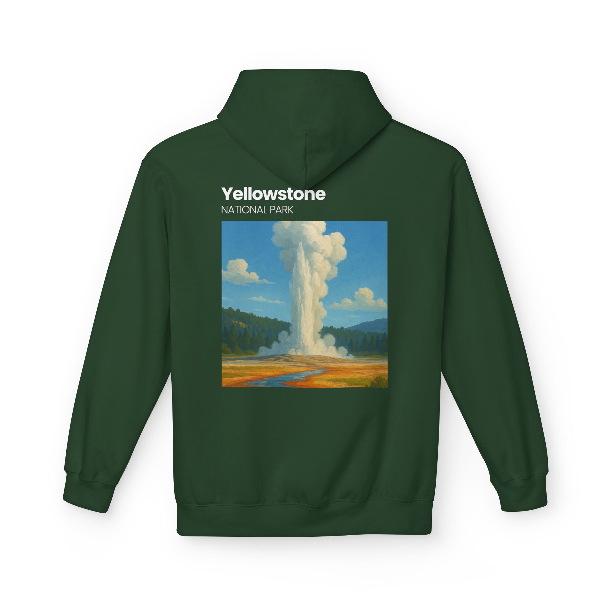 Yellowstone Geyser Hoodie | National Park Travel Pullover