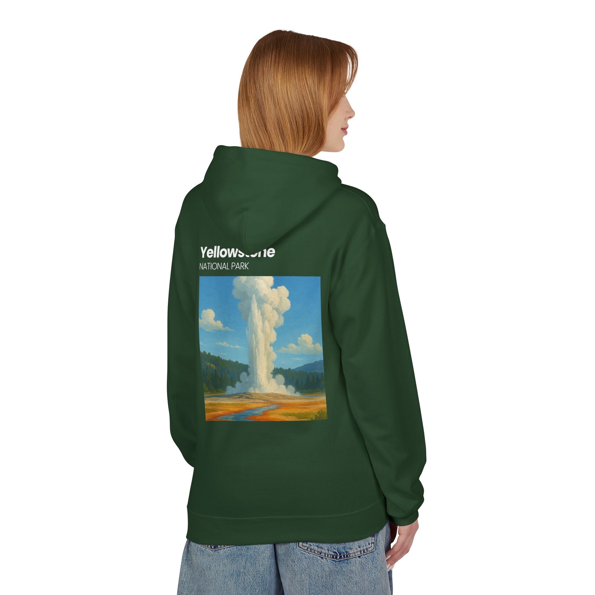 Yellowstone Geyser Hoodie | National Park Travel Pullover