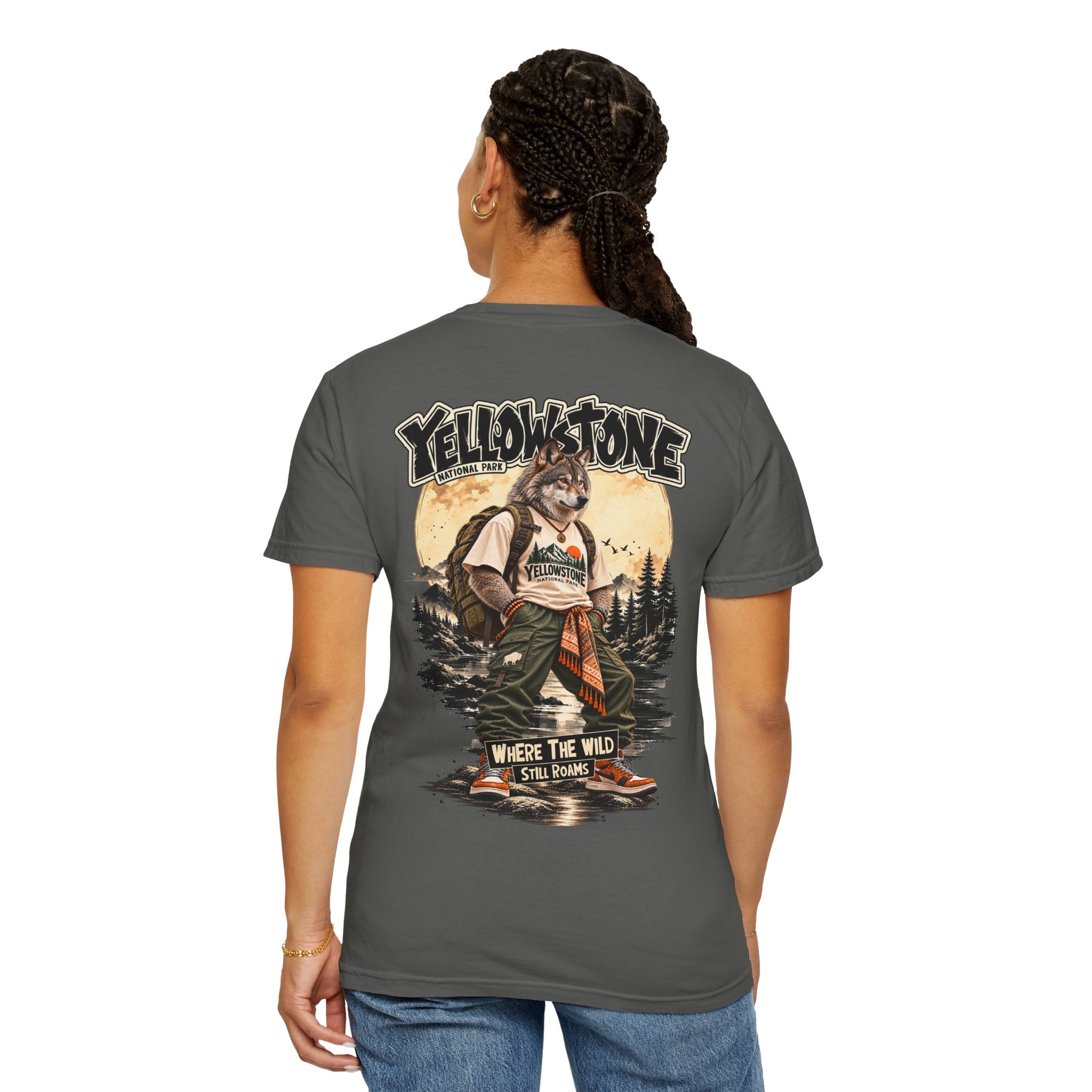 Yellowstone Wolf – Where the Wild Still Roams T-Shirt