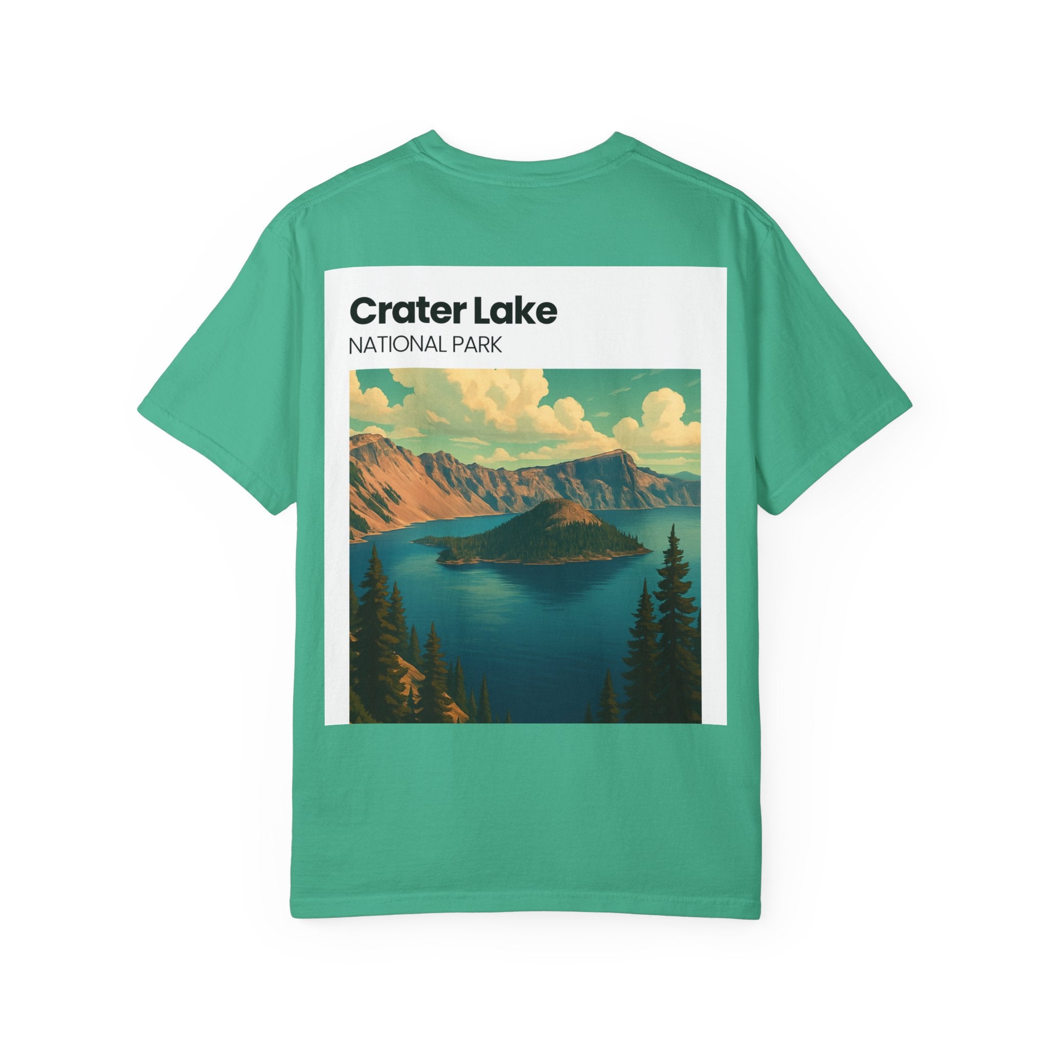 Crater Lake National Park Poster Tee | T-shirt
