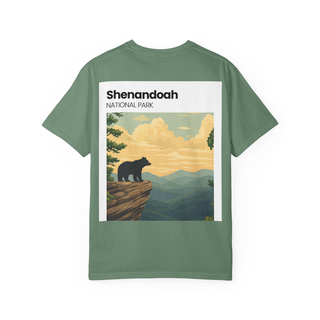 Shenandoah National Park Bear Graphic T-Shirt | Scenic Nature Design