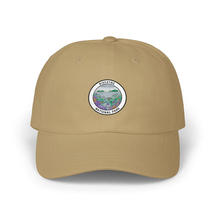 Wildflower Field Patch Classic Dad Cap | Nature Logo Embroidered Hat