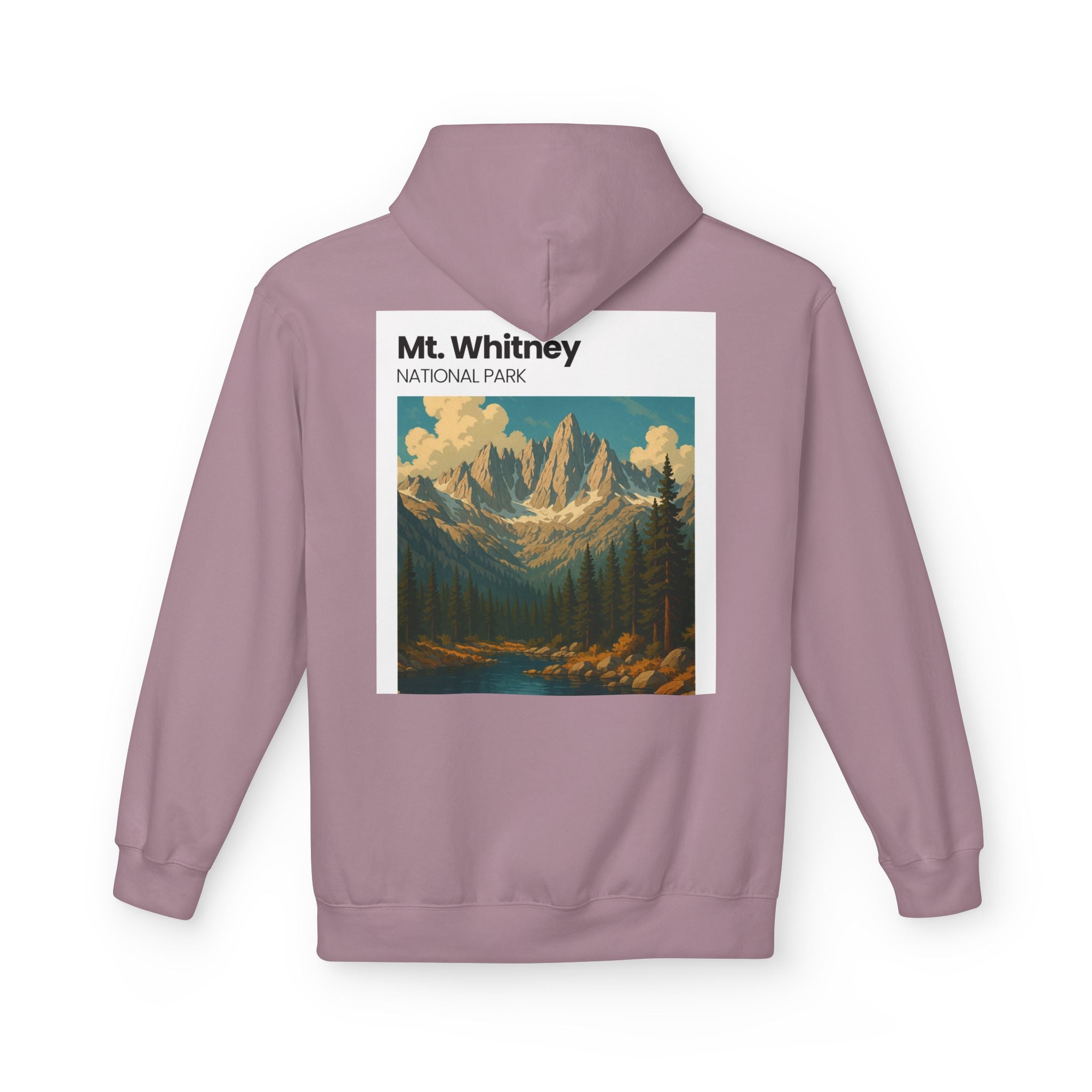 Mt. Whitney National Park hoodie | Mountain landscape sweatshirt