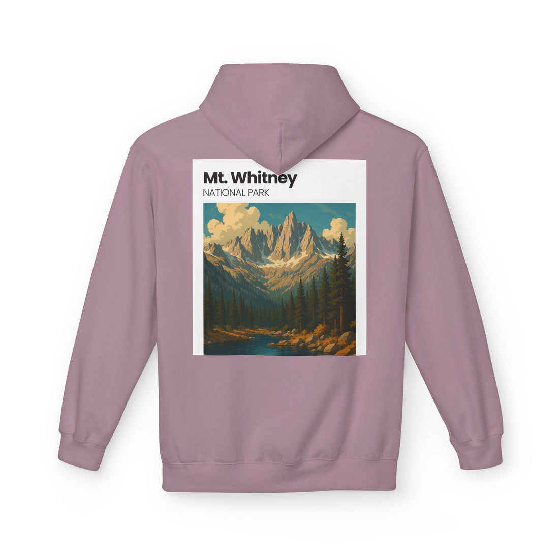 Mt. Whitney National Park hoodie | Mountain landscape sweatshirt