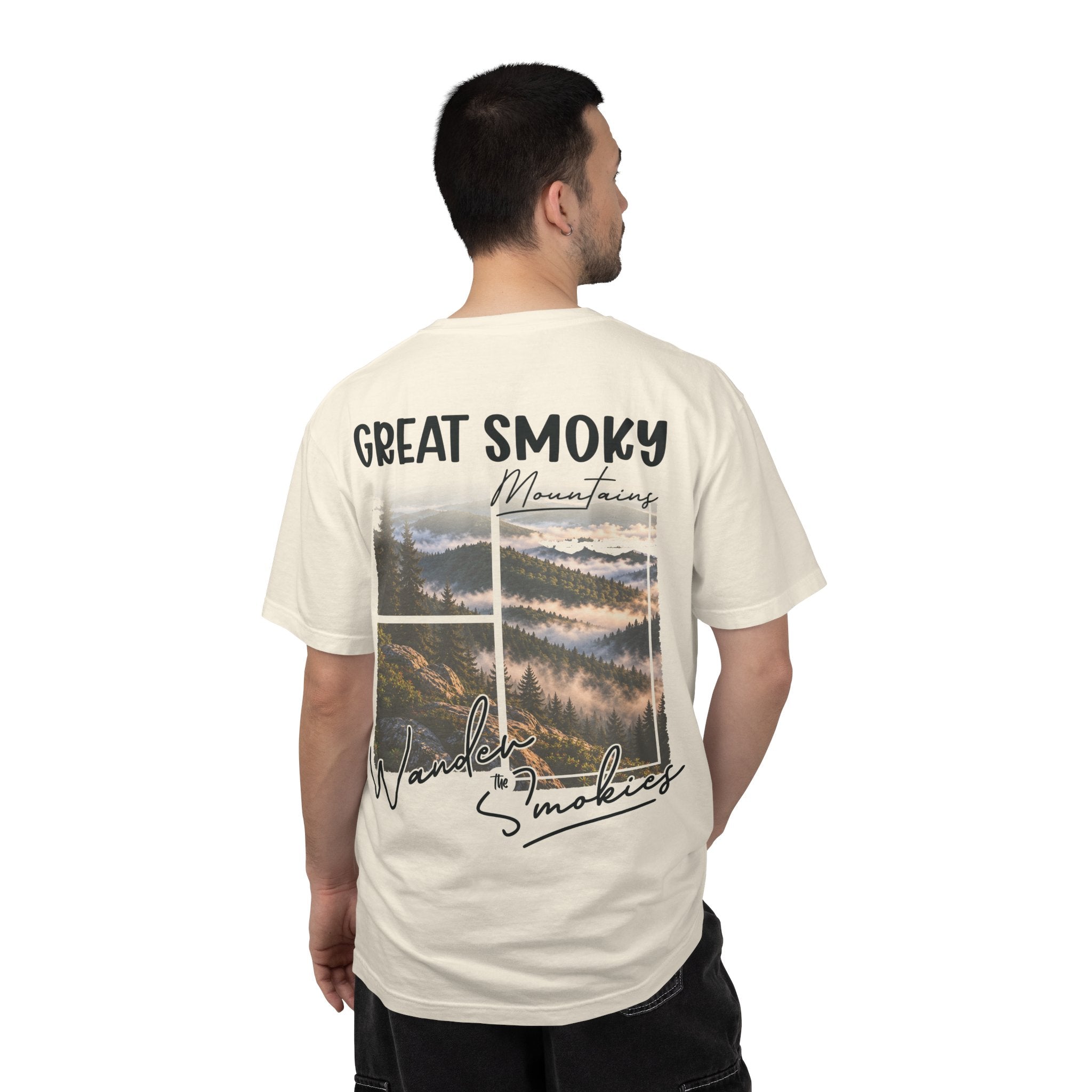 Great Smoky Mountains Misty Ridges Graphic T-Shirt