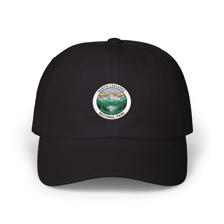 Mountain Forest Patch Cap | Outdoor Adventure Dad Hat