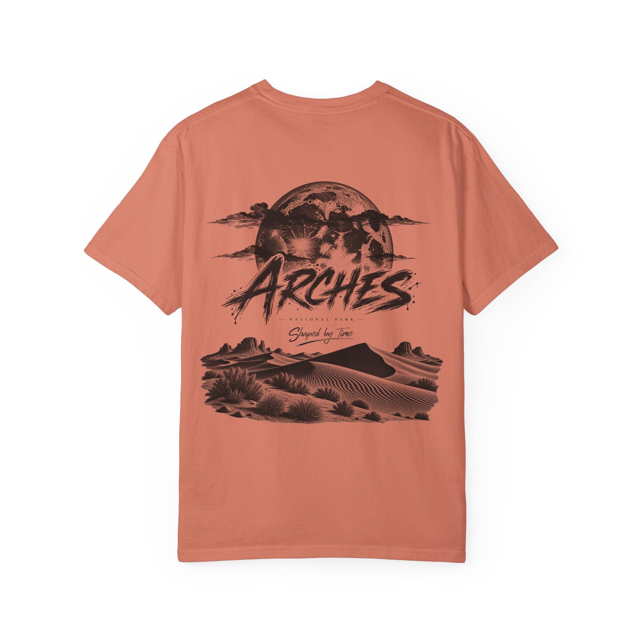 Arches National Park Desert Moon Graphic T-Shirt