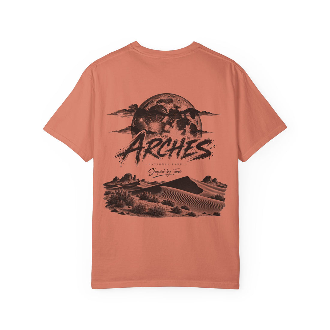 Arches National Park Desert Moon Graphic T-Shirt