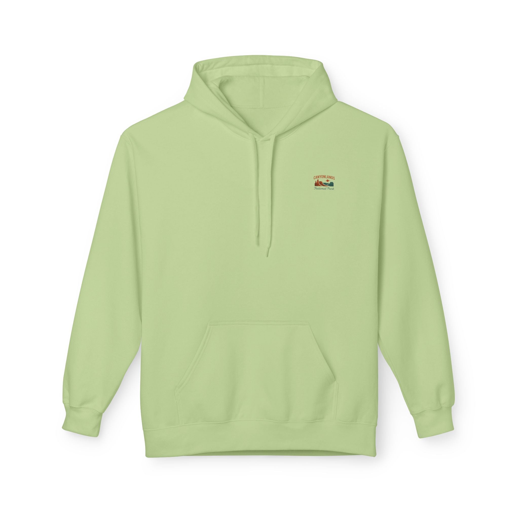 Canyonlands National Park landscape Hoodie | Retro desert canyon art