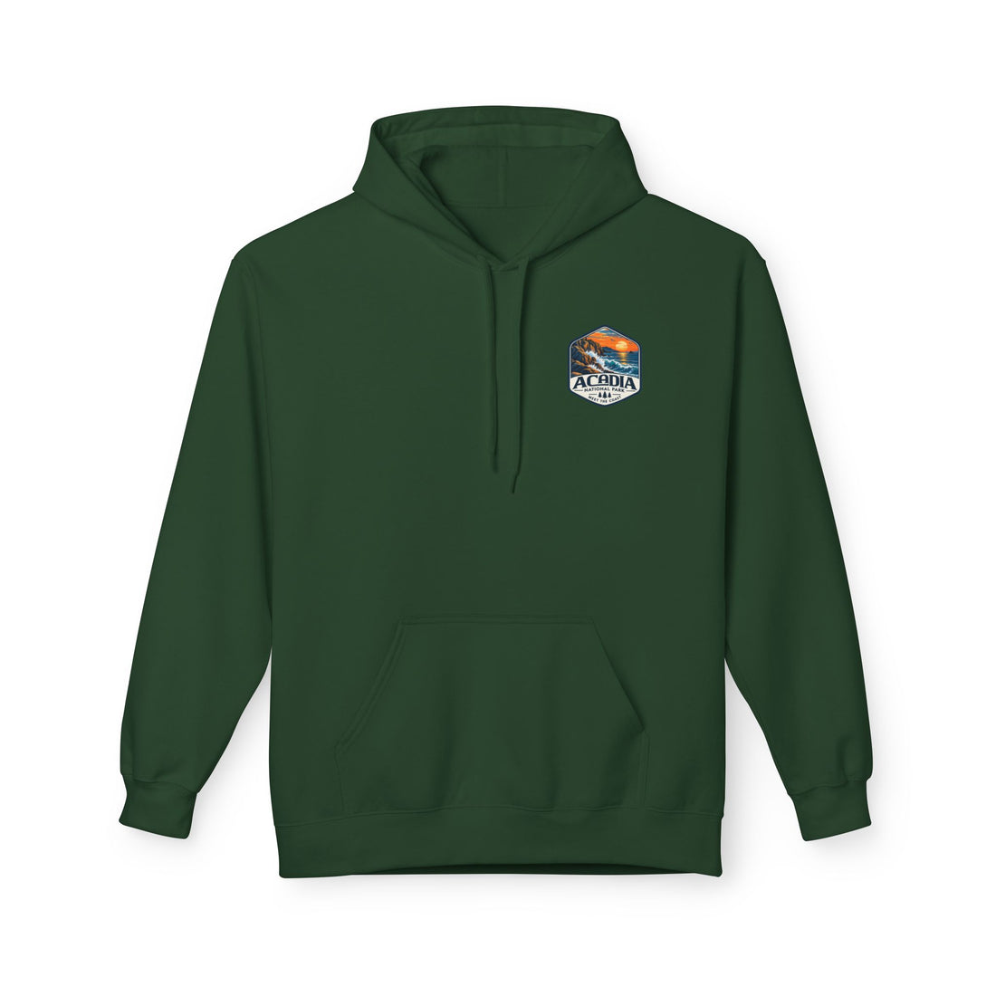 Acadia National Park Rocky Coast Graphic hoodie