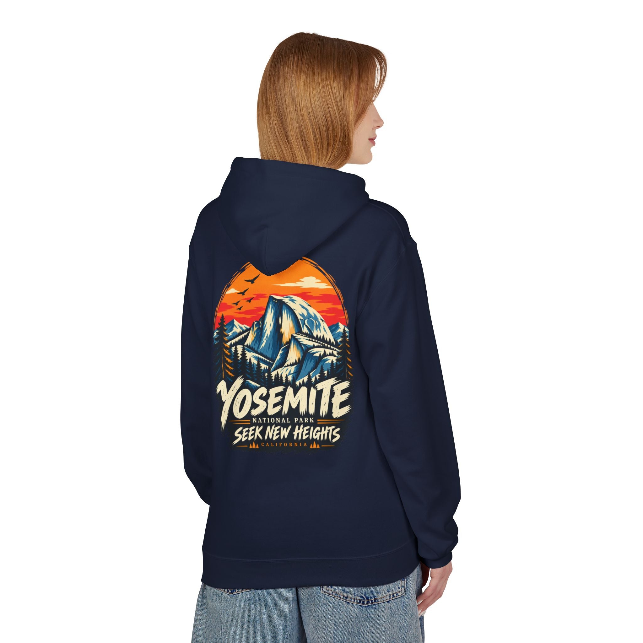 Yosemite National Park Half Dome – Seek New Heights Hoodie