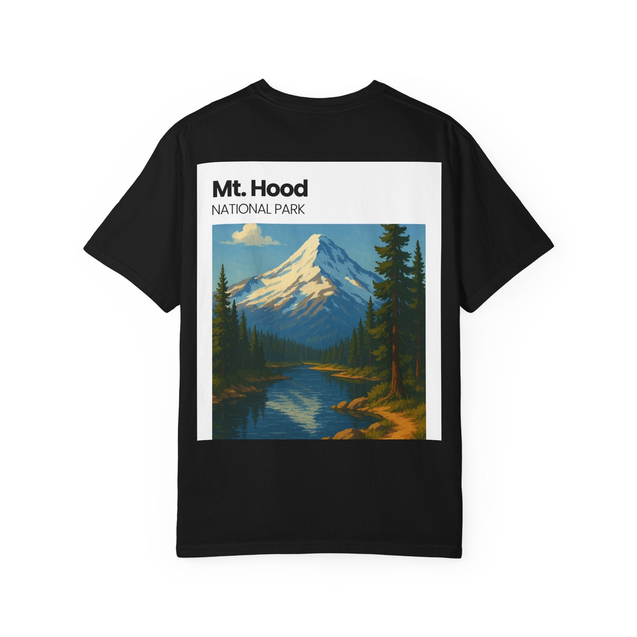 Mt. Hood National Park mountain landscape T-Shirt | vintage nature tee