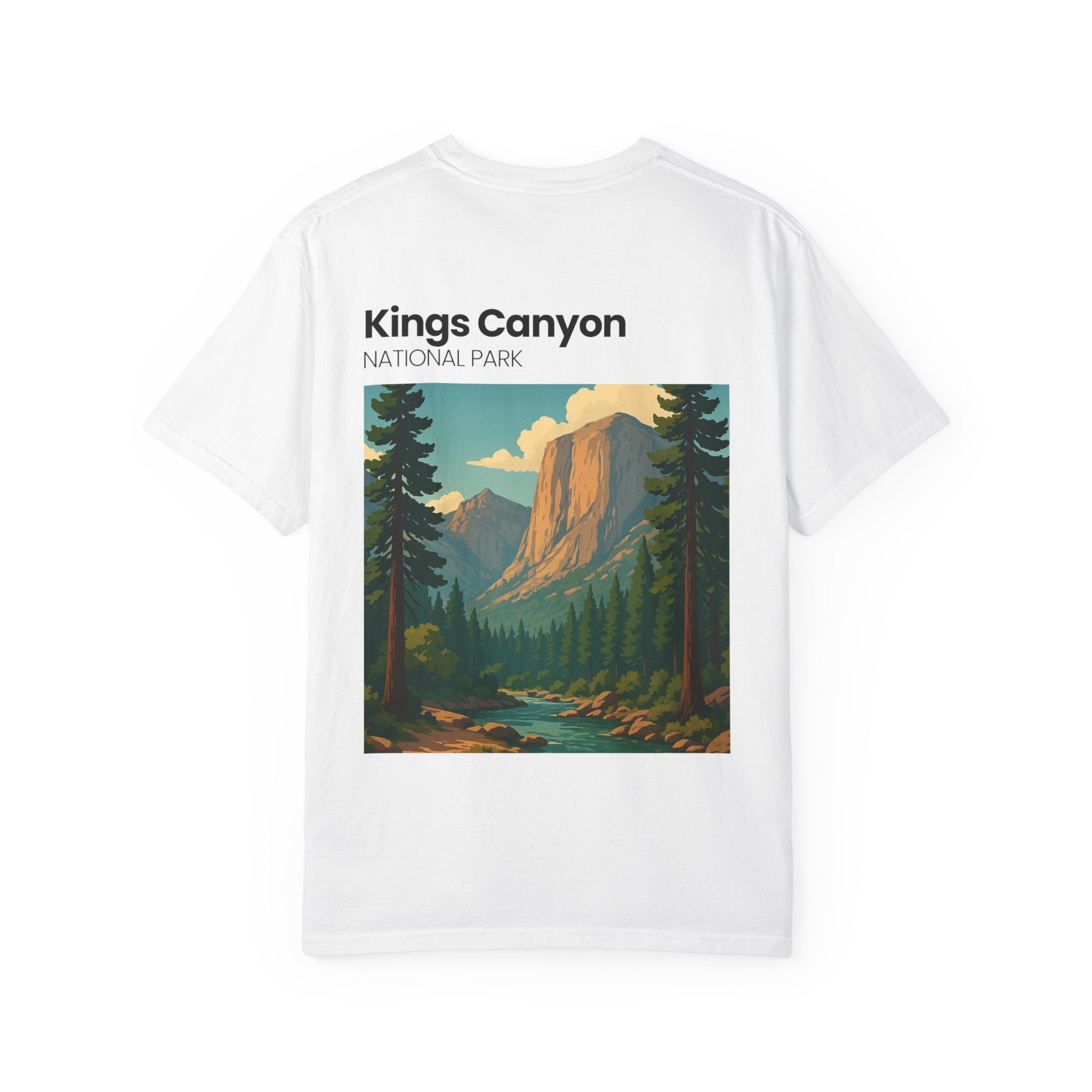 Kings Canyon National Park landscape T-Shirt | vintage park poster tee