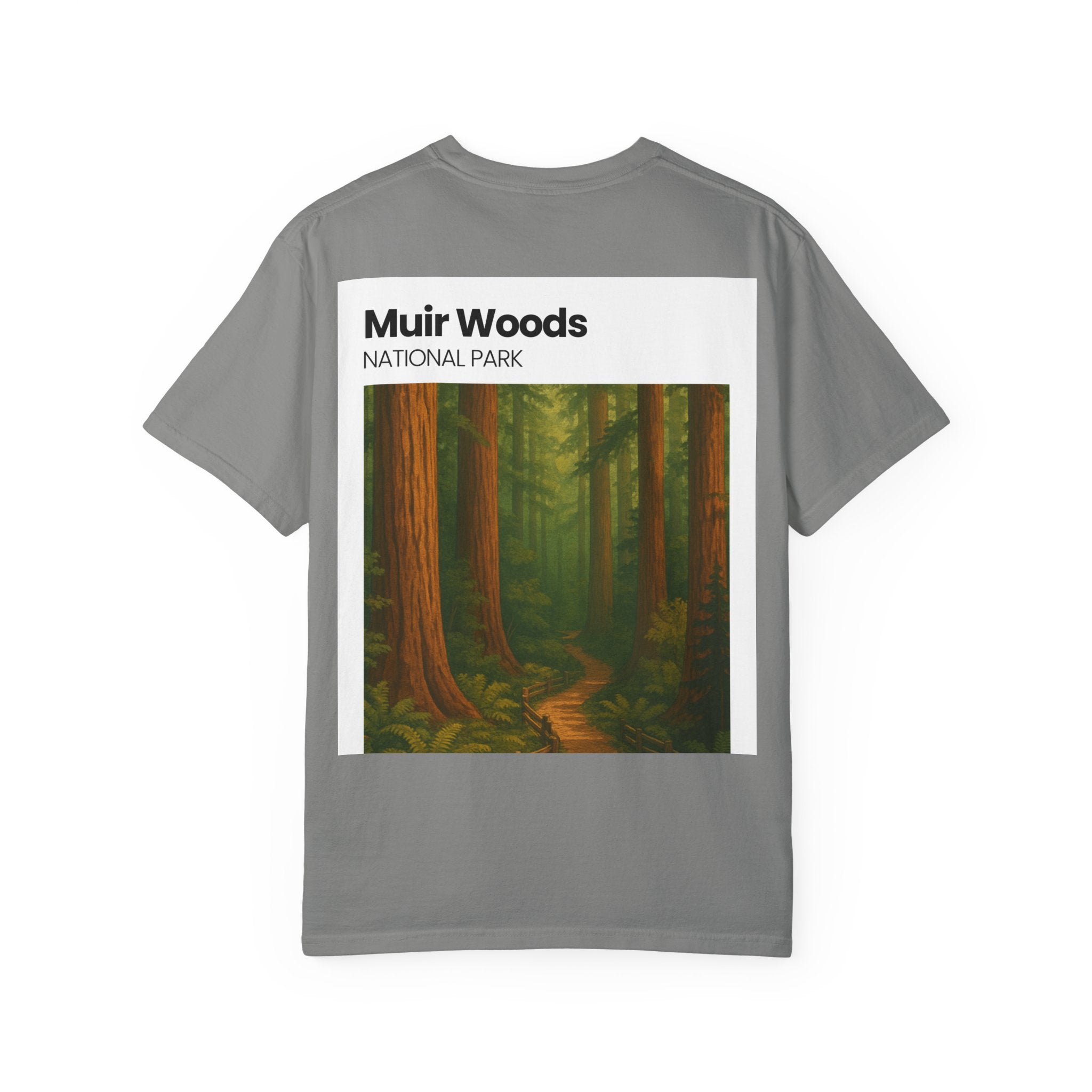 Muir Woods National Park forest trail T-Shirt | Scenic nature tee