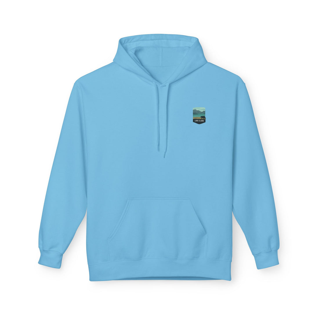 Lake Clark National Park vintage landscape Hoodie | Mountain Lake Seaplane