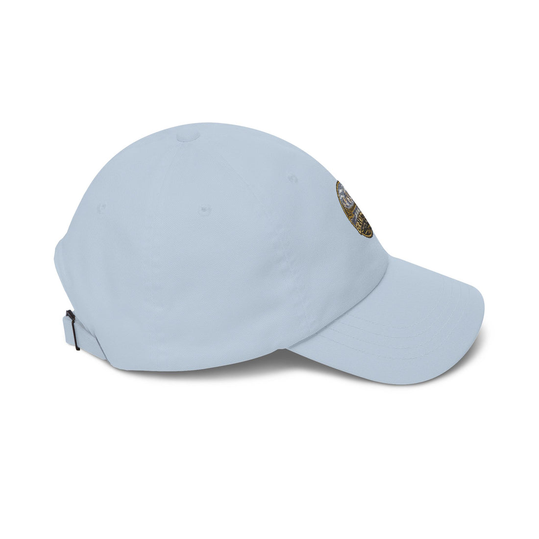 Grand Teton National Park Lake Reflection Round Logo Dad Cap