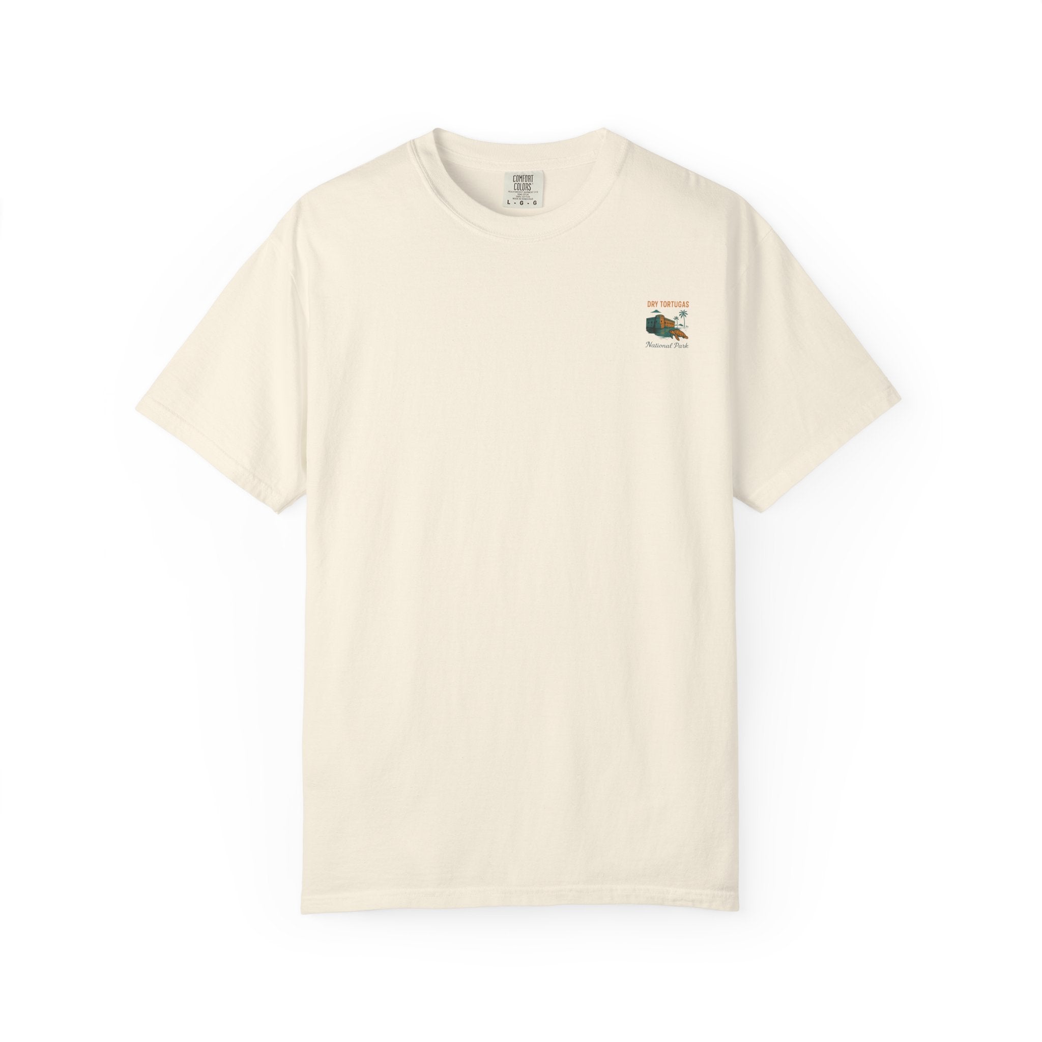 Dry Tortugas National Park Poster T-shirt | Vintage Fort Illustration