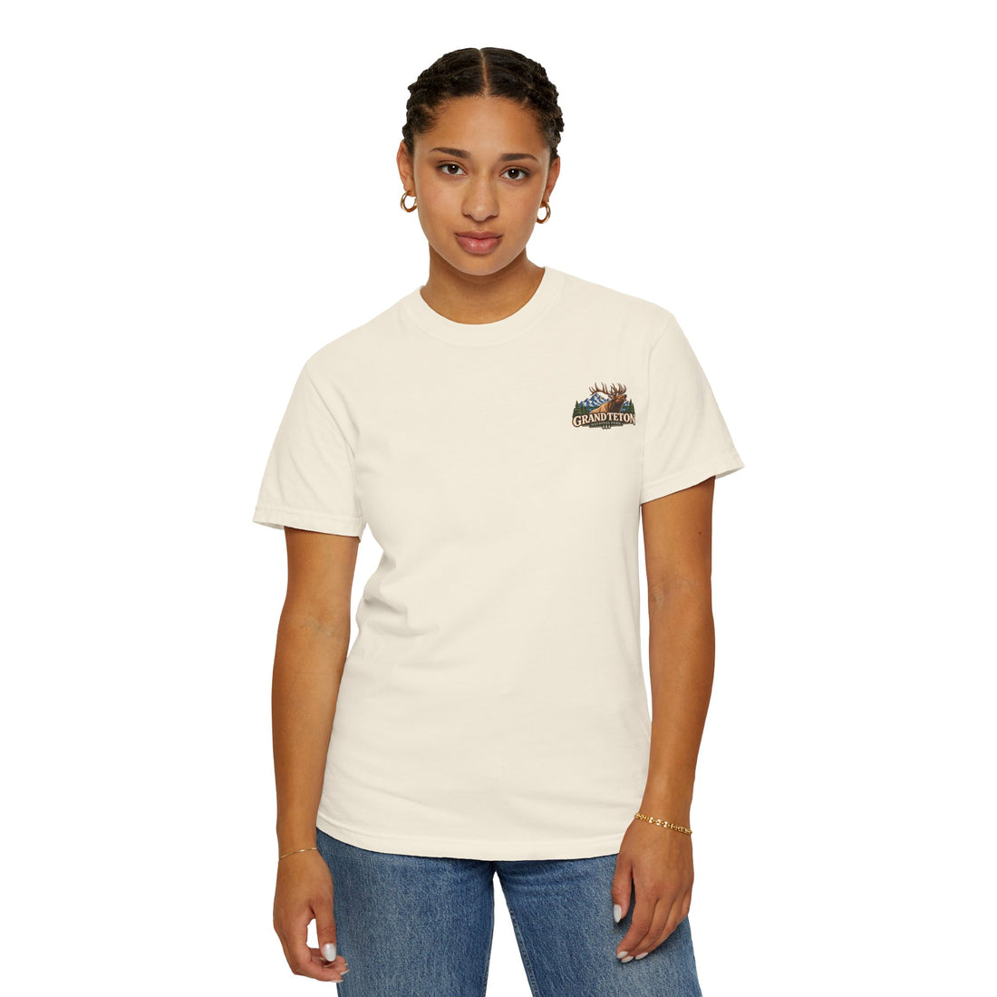 Grand Teton National Park Elk Graphic T-Shirt