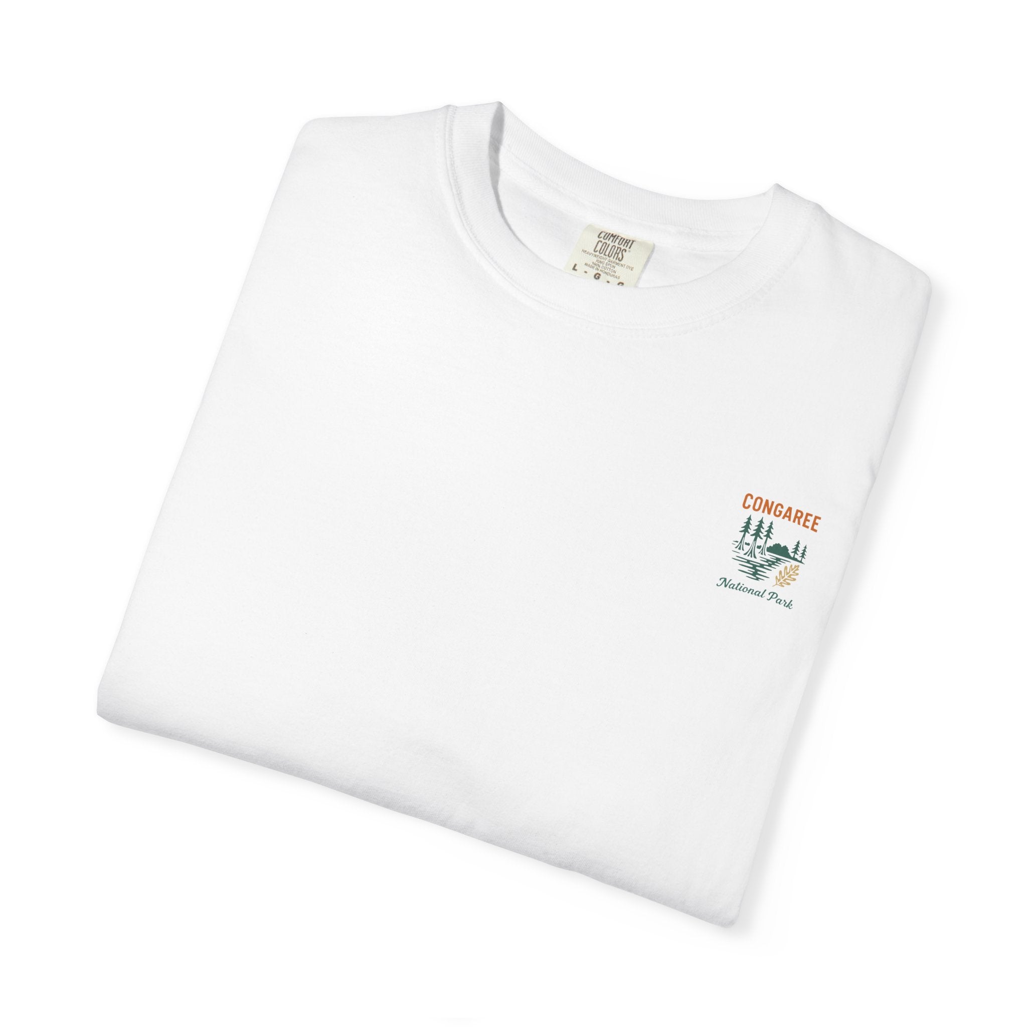 Congaree National Park forest scene T-shirt | swamp cypress nature tee