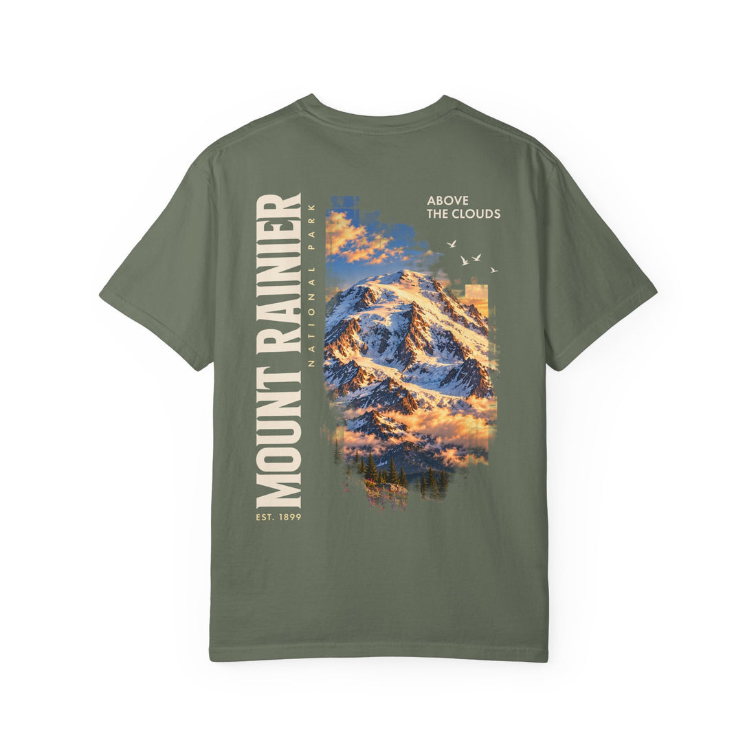 Mount Rainier National Park – Rainier Peak Graphic T-Shirt