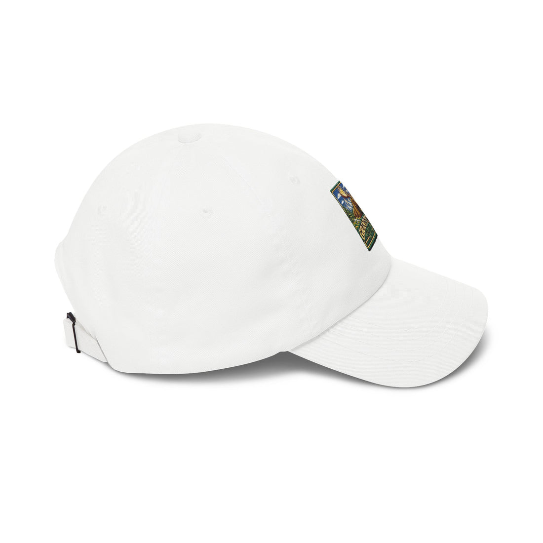 Grand Teton National Park Moose Square Logo Dad Cap