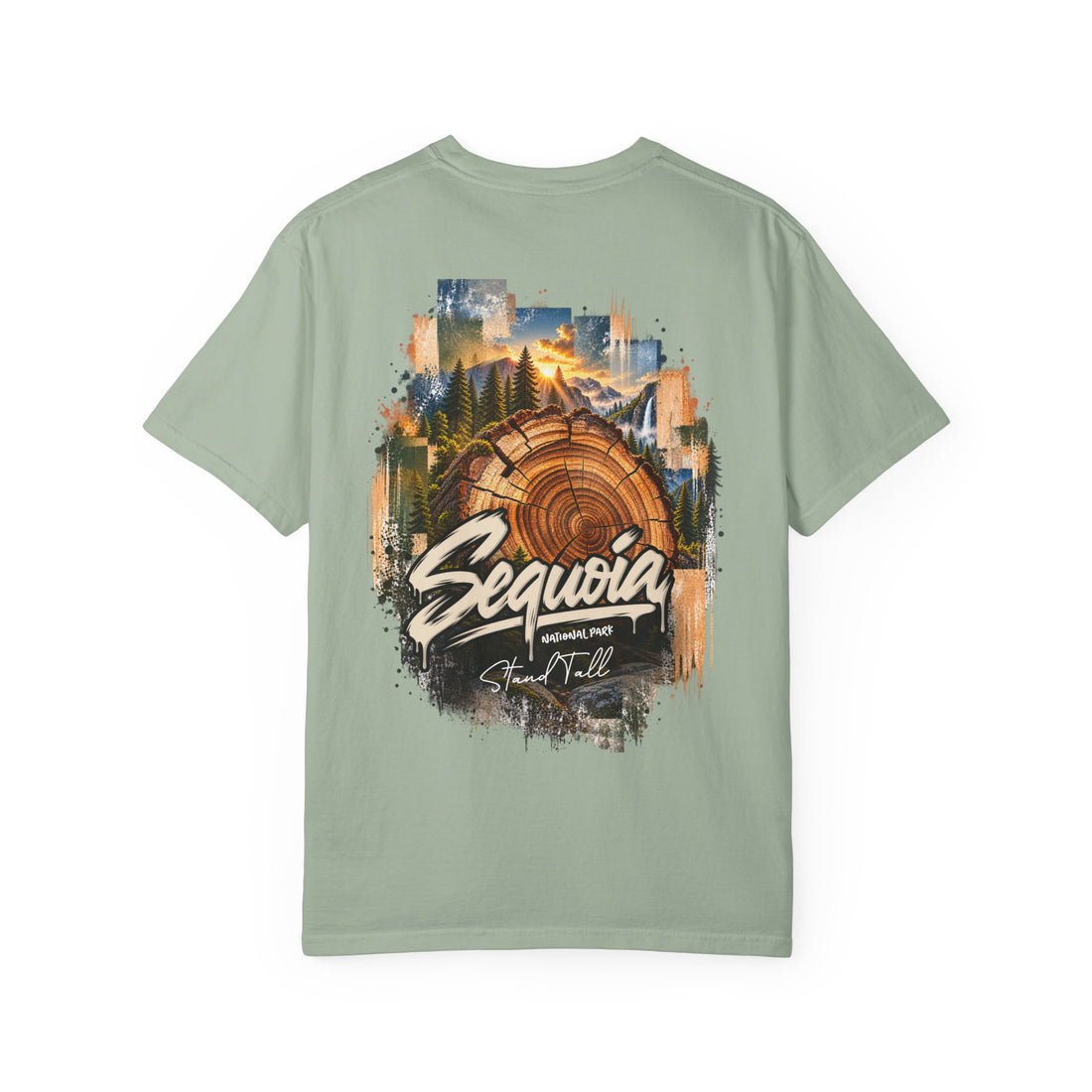 Sequoia National Park – Tree Rings Stand Tall Graphic T-Shirt