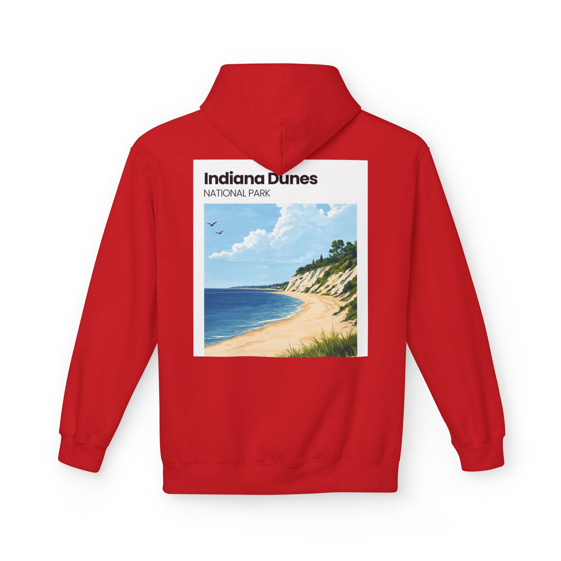 Indiana Dunes National Park Beach Hoodie | Vintage Travel Scenic Sweatshirt