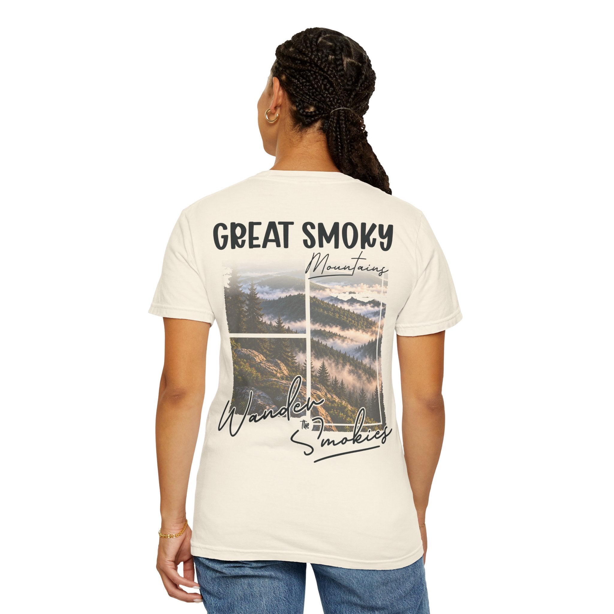 Great Smoky Mountains Misty Ridges Graphic T-Shirt