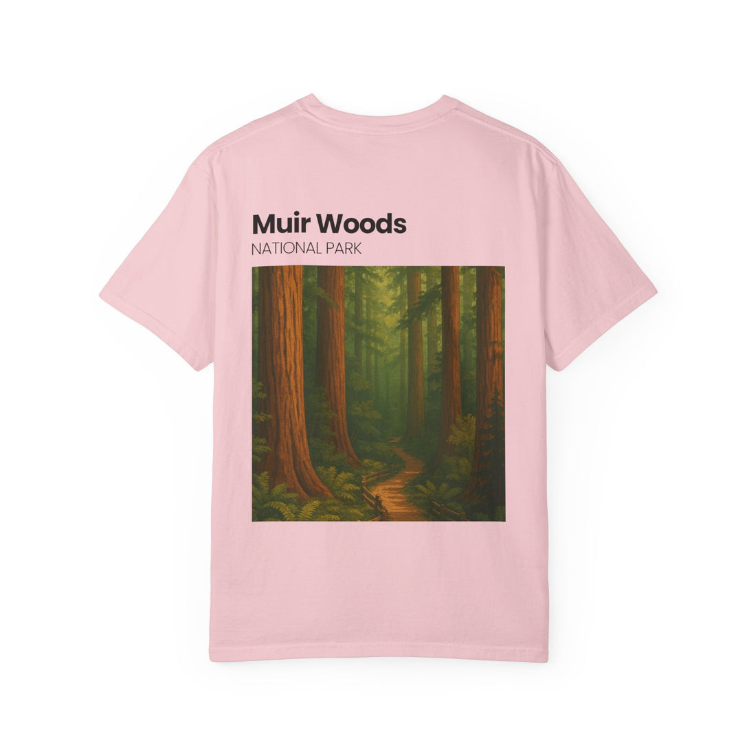 Muir Woods National Park forest trail T-Shirt | Scenic nature tee