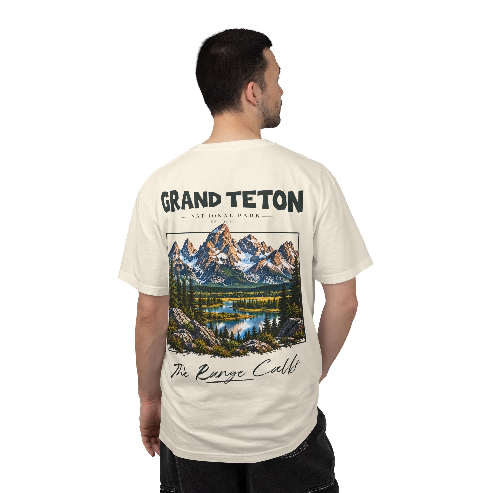 Grand Teton National Park Teton Peaks Graphic T-Shirt
